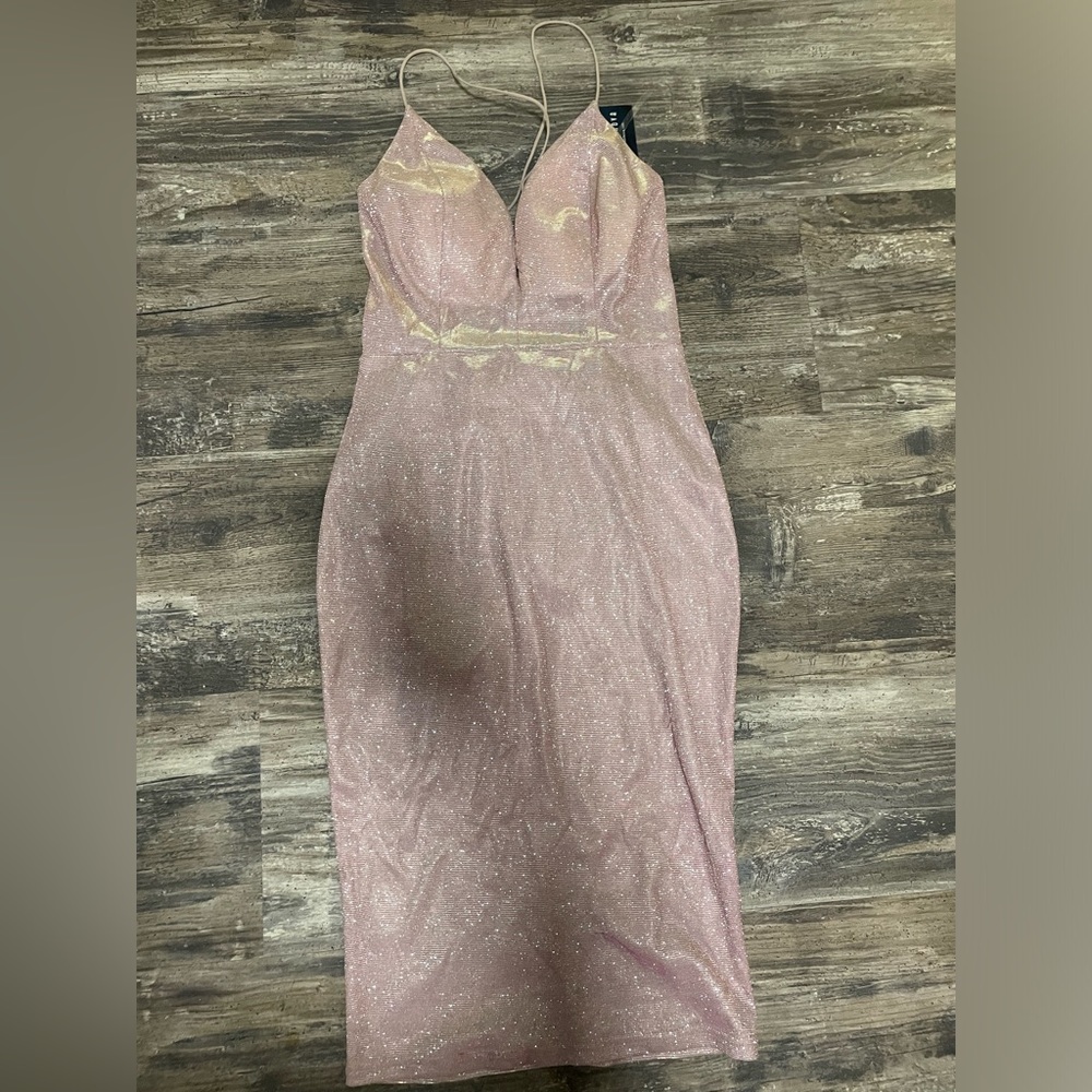 Fashion Nova glitter Dress